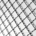 Intermediate crimped wire mesh